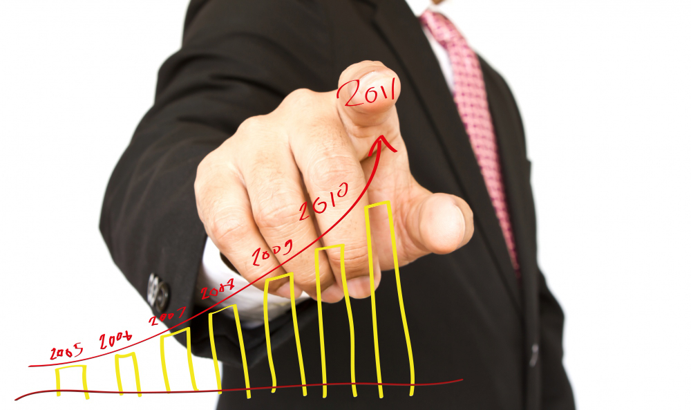 Graph showing emergency fund growth