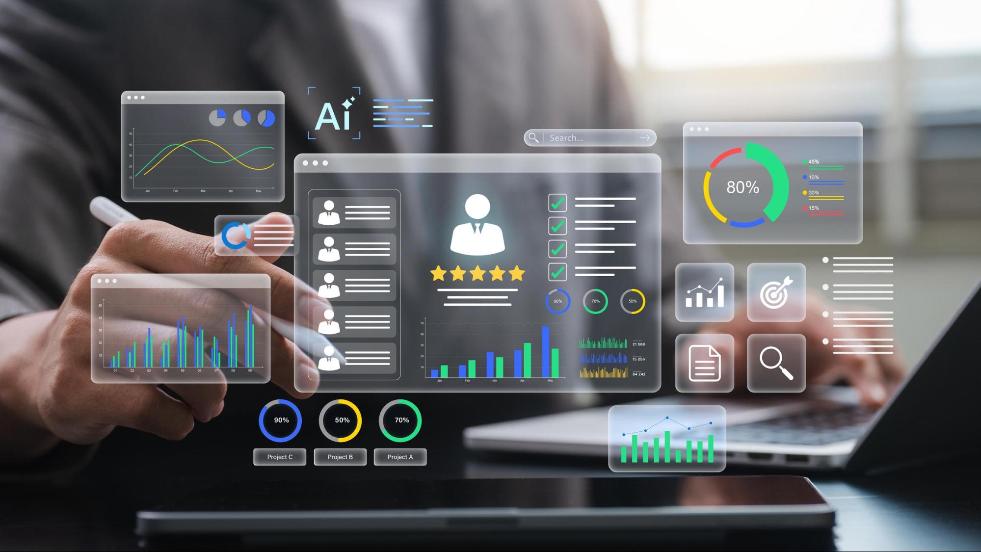 AI workplace automation industries