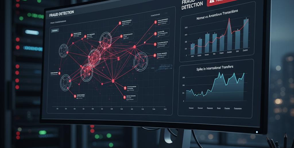 AI financial forecasting dashboard